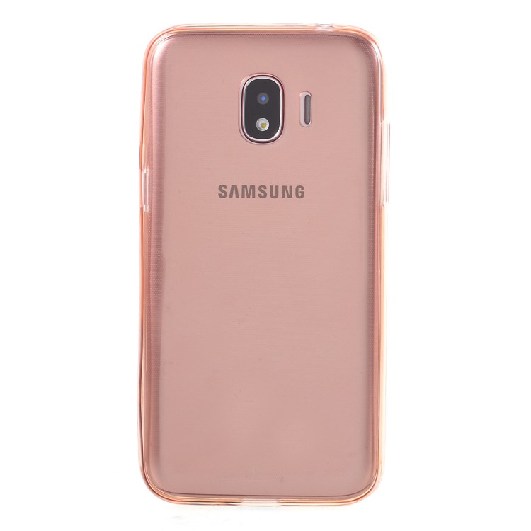 2-in-1 Touchable TPU Cover (Front + Back) for Samsung Galaxy J2 Pro 2018 - Rose Gold-4
