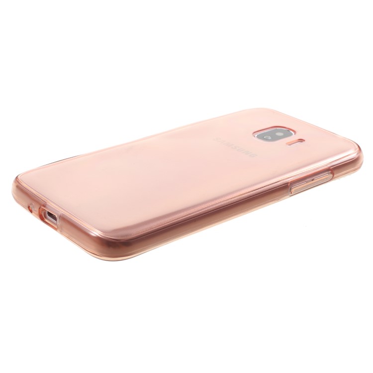 2-in-1 Touchable TPU Cover (Front + Back) for Samsung Galaxy J2 Pro 2018 - Rose Gold-5