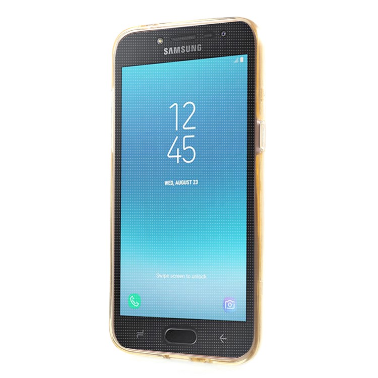 2-in-1 Touchable TPU Phone Casing (Front + Back) for Samsung Galaxy J2 Pro 2018 - Gold-2
