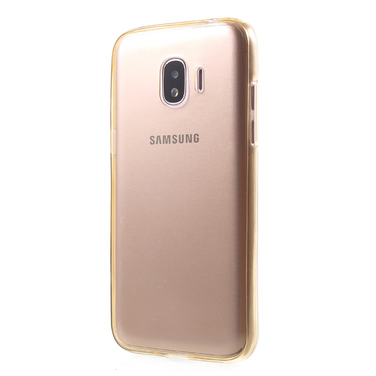2-in-1 Touchable TPU Phone Casing (Front + Back) for Samsung Galaxy J2 Pro 2018 - Gold-3