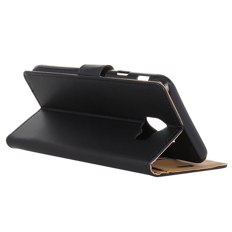 Wallet Leather Stand Case for Samsung Galaxy J4 (2018) - Black-4