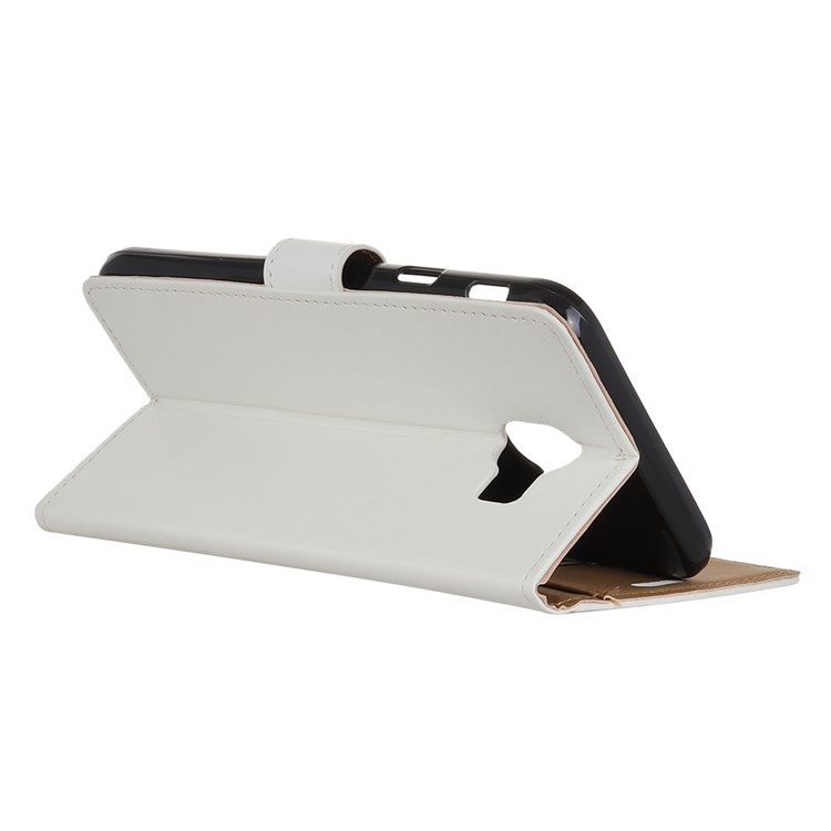 Wallet Leather Stand Cover for Samsung Galaxy J4 (2018) - White-7
