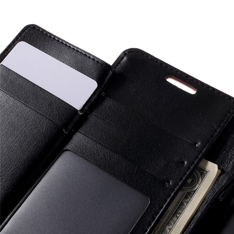 MERCURY GOOSPERY Rich Diary Card Slots Leather Case for Samsung Galaxy S7 - Brown-9