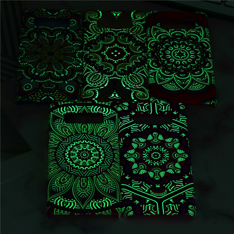 Ethnic Style Embossment Luminous Matte TPU Back Case for Samsung Galaxy Note 8 SM-N950 - Style 1-6