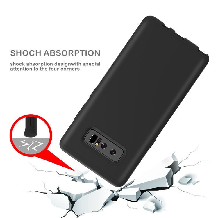 Detachable Shockproof PC + TPU Hybrid Case for Samsung Galaxy Note 8 SM-N950 - Black-8