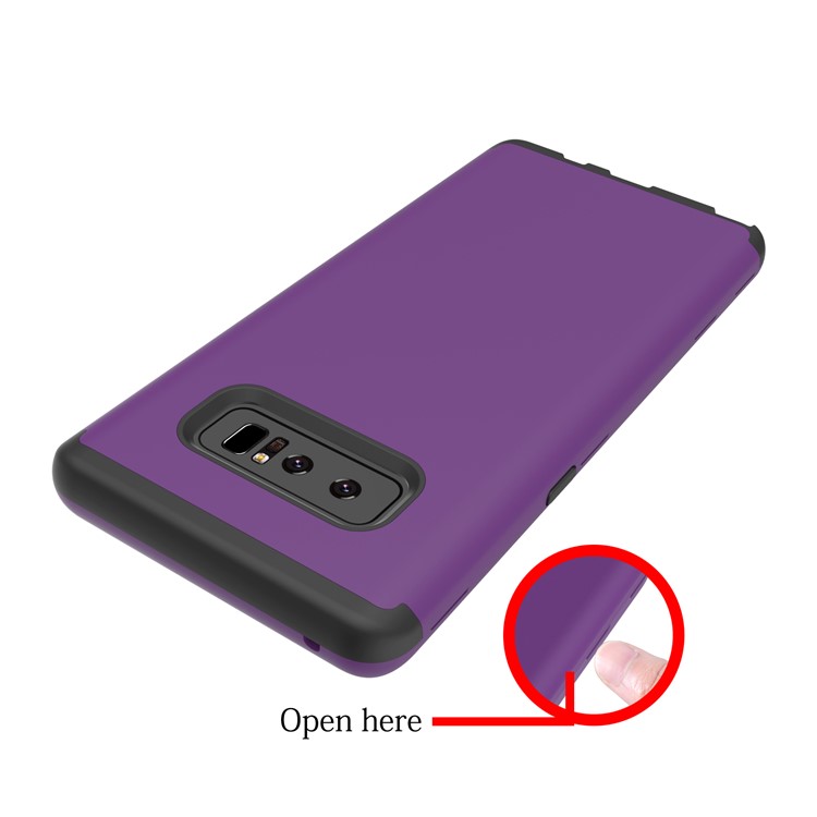 Detachable Shockproof PC + TPU Hybrid Back Case for Samsung Galaxy Note 8 SM-N950 - Purple-5