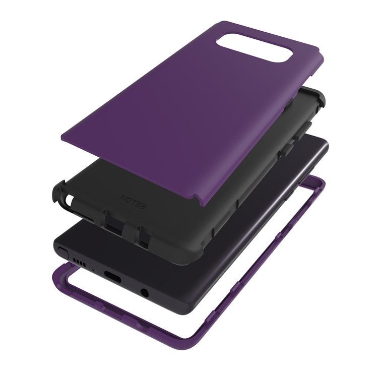 Detachable Shockproof PC + TPU Hybrid Back Case for Samsung Galaxy Note 8 SM-N950 - Purple-7
