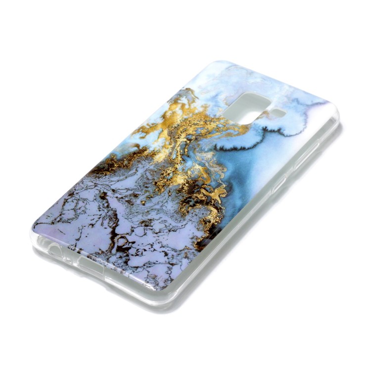 IMD Patterned TPU Back Cover for Samsung Galaxy A8 (2018) - Lava Pattern-2