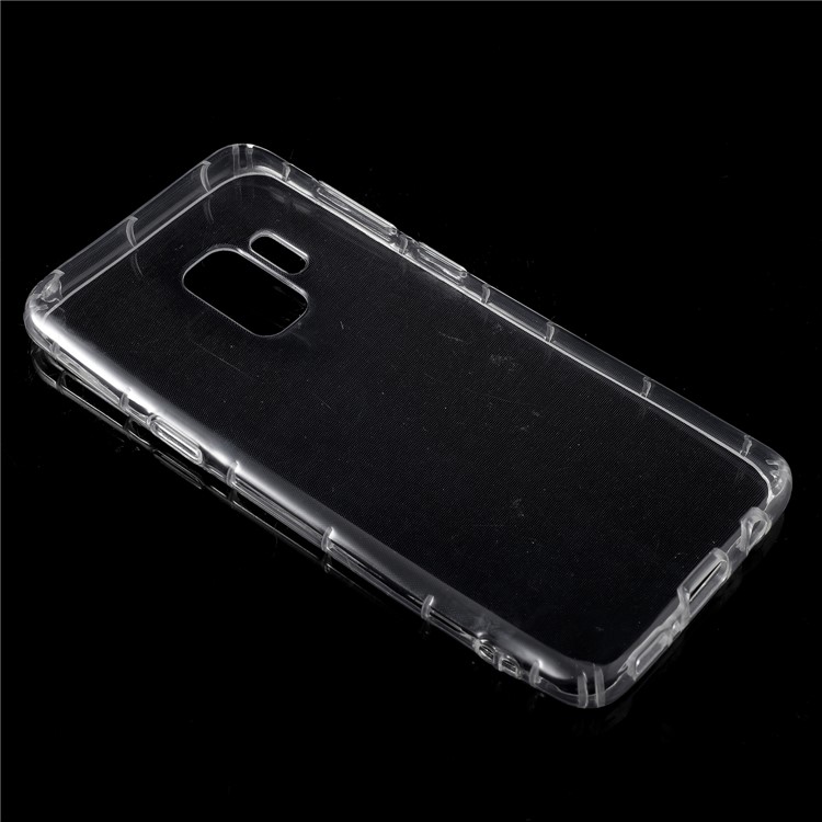 50PCS/Pack Drop-proof Clear TPU Mobile Phone Case Cover Shell for Samsung Galaxy S9 G960-2