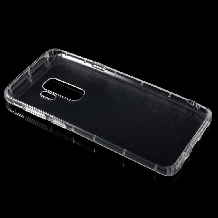50PCS/Pack Drop-resistant Clear TPU Case for Samsung Galaxy S9 Plus G965 - Transparent-5