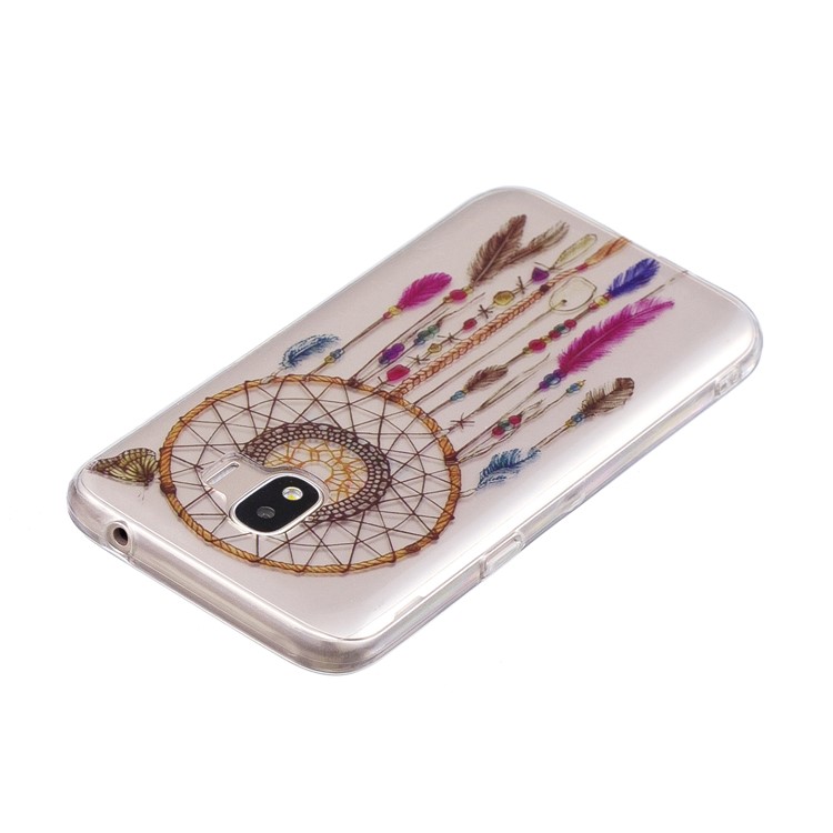 Pattern Printing IMD Soft TPU Mobile Case for Samsung Galaxy J2 Pro 2018 - Dream Catcher-3