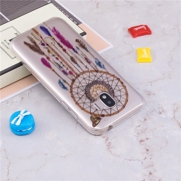 Pattern Printing IMD Soft TPU Mobile Case for Samsung Galaxy J2 Pro 2018 - Dream Catcher-5
