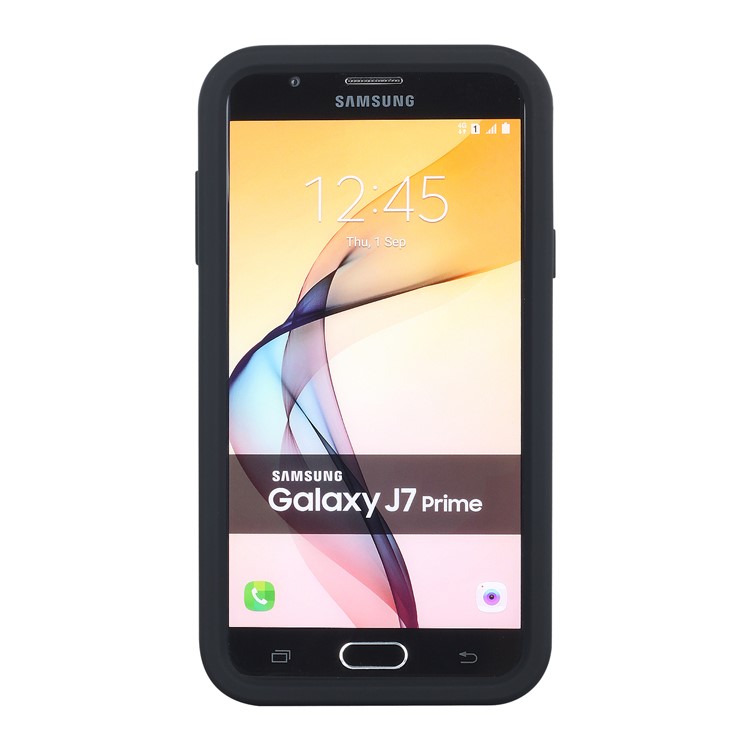 Detachable Shockproof PC + TPU Hybrid Case for Samsung Galaxy J7 Pro (2017) / J7 (2017) EU Version - Black-2