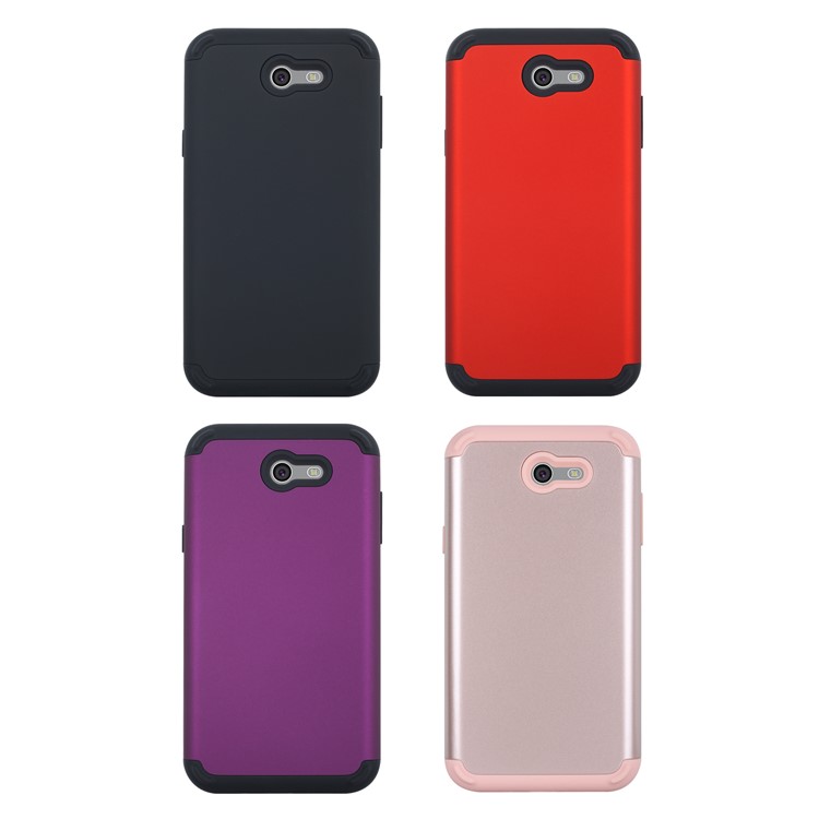 Detachable Shockproof PC + TPU Hybrid Case for Samsung Galaxy J7 Pro (2017) / J7 (2017) EU Version - Black-9
