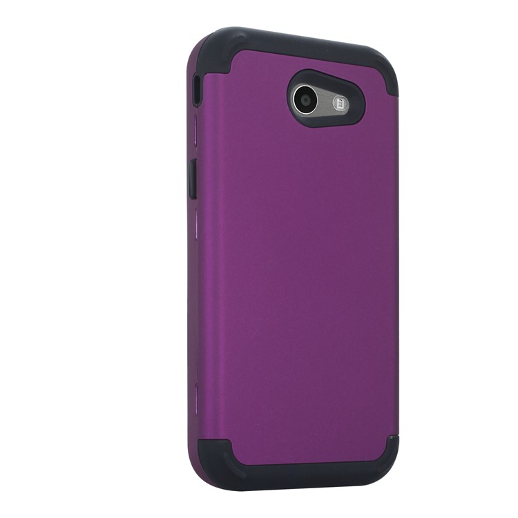 Detachable Shockproof PC + TPU Combo Phone Casing for Samsung Galaxy J3 (2017) EU Version/J3 Pro (2017) - Purple-3