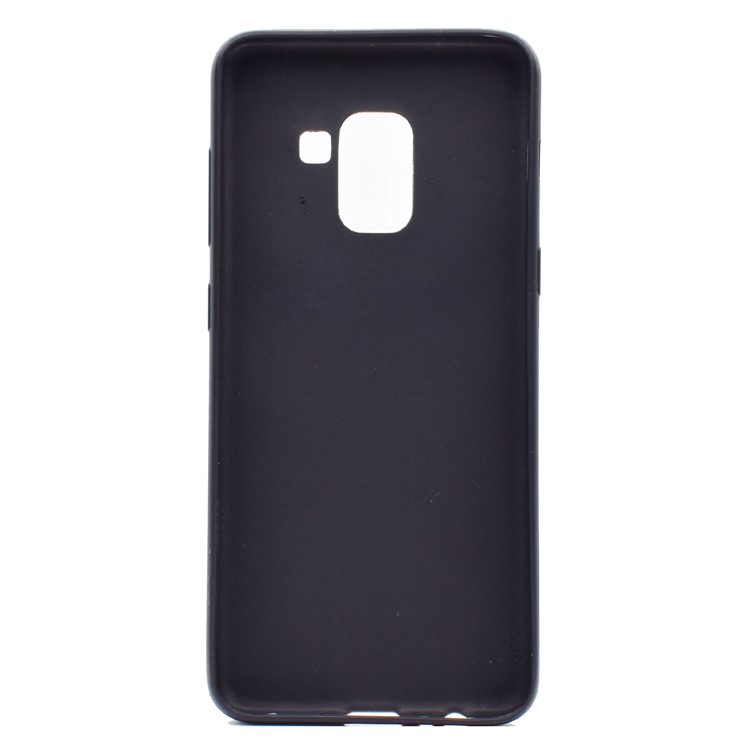Patterned Printing TPU Soft Case for Samsung Galaxy A8 (2018) - Cat Reading Book-3