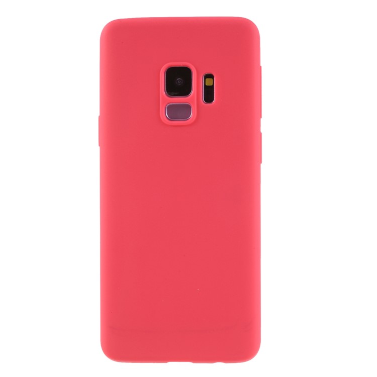 Solid Color Candy TPU Case for Samsung Galaxy S9 SM-G960 - Red-2