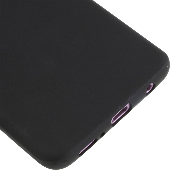 Solid Color Candy TPU Shell Case for Samsung Galaxy S9 SM-G960 - Black-5