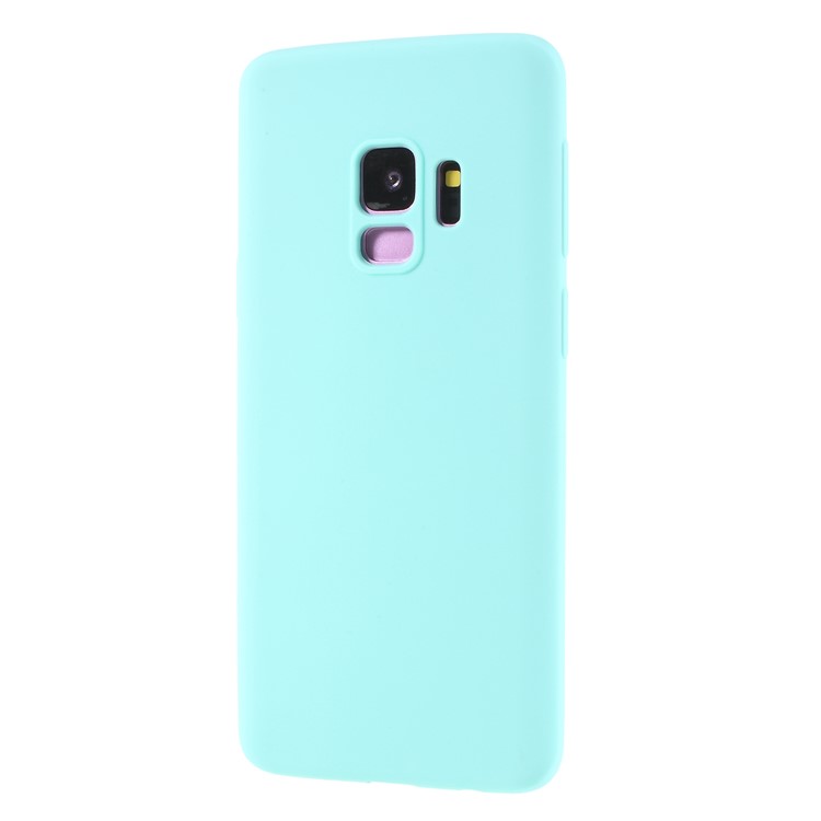 Solid Color Candy TPU Protection Case for Samsung Galaxy S9 SM-G960 - Baby Blue-3