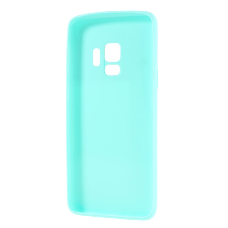 Solid Color Candy TPU Protection Case for Samsung Galaxy S9 SM-G960 - Baby Blue-4