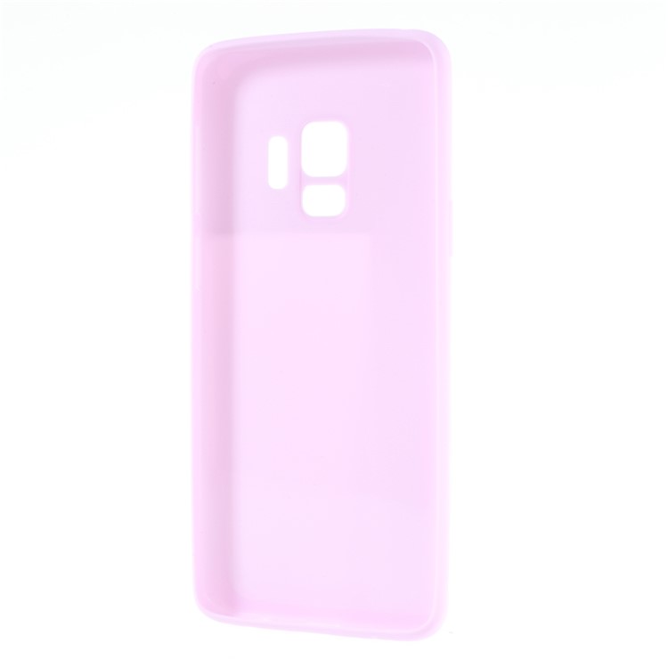 Solid Color Candy TPU Cover Phone Case for Samsung Galaxy S9 SM-G960 - Purple-4