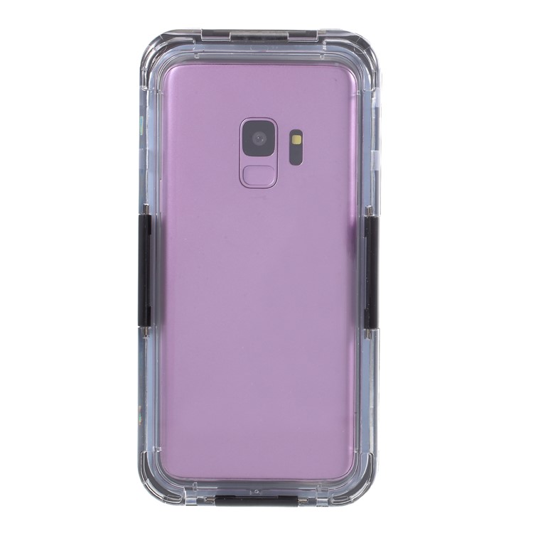 IP68 Waterproof Snow-proof Dirt-proof Case for Samsung Galaxy S9 SM-G960 - Black-5