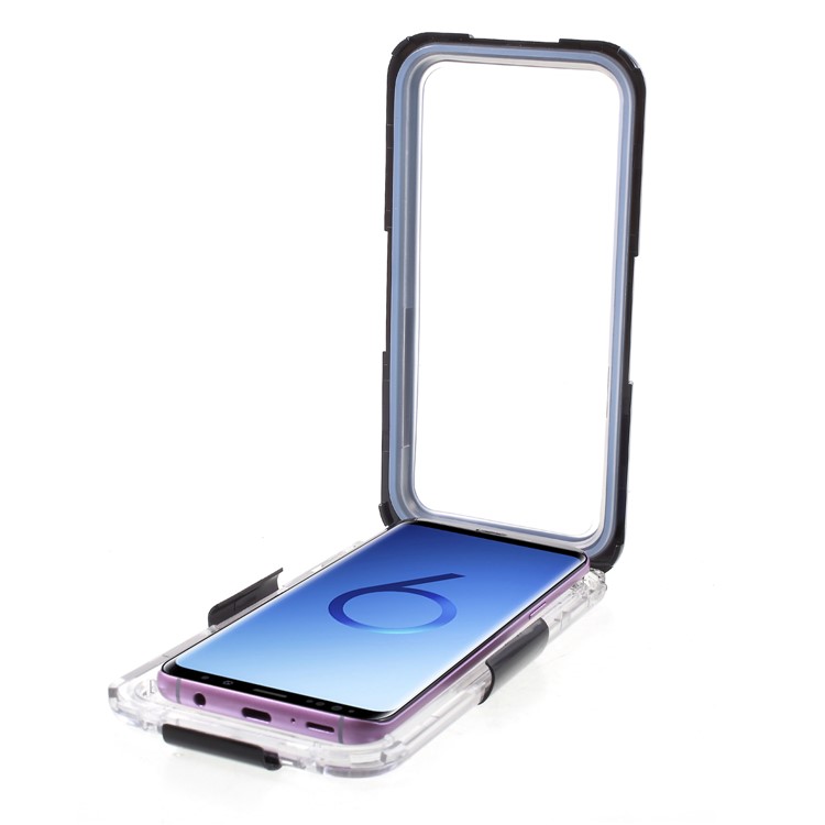 IP68 Waterproof Snow-proof Dirt-proof Case for Samsung Galaxy S9 SM-G960 - Black-7
