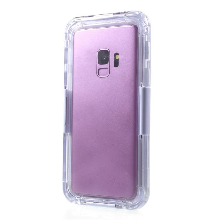 IP68 Waterproof Snow-proof Dirt-proof Cover for Samsung Galaxy S9 SM-G960 - White-4