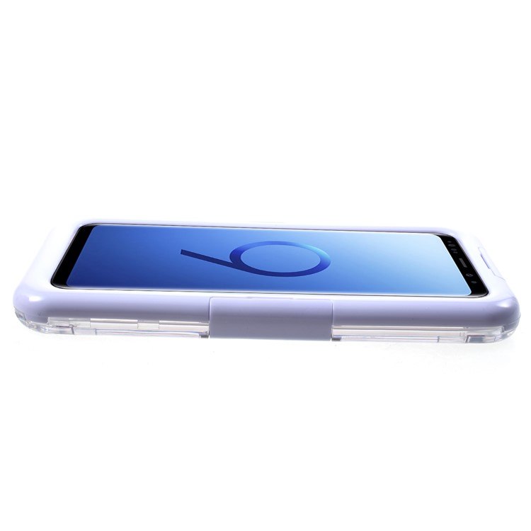 IP68 Waterproof Snow-proof Dirt-proof Cover for Samsung Galaxy S9 SM-G960 - White-6