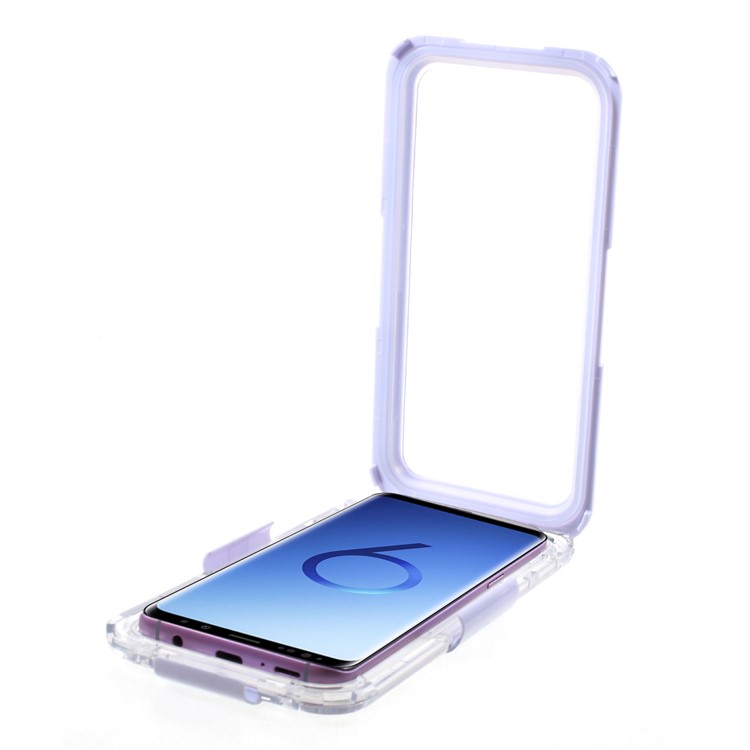 IP68 Waterproof Snow-proof Dirt-proof Cover for Samsung Galaxy S9 SM-G960 - White-7