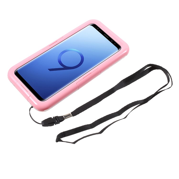 IP68 Wasserdichte Schneefeste Schmutzdichte Schale Für Samsung Galaxy S9 SM-G960 - Rosa-2