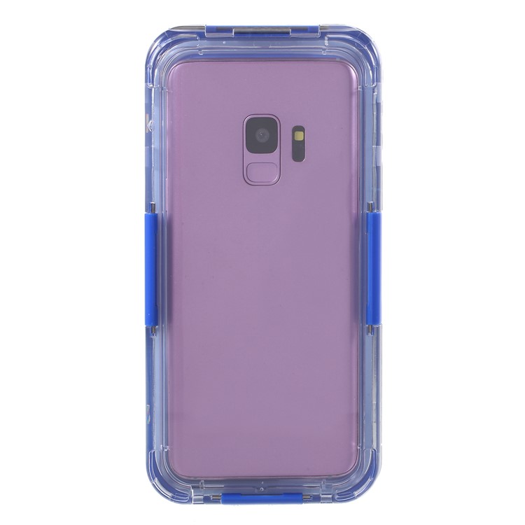 IP68 Waterproof Snow-proof Dirt-proof Casing for Samsung Galaxy S9 SM-G960 - Blue-5