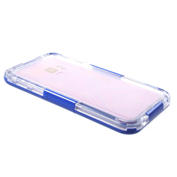 IP68 Waterproof Snow-proof Dirt-proof Casing for Samsung Galaxy S9 SM-G960 - Blue-6