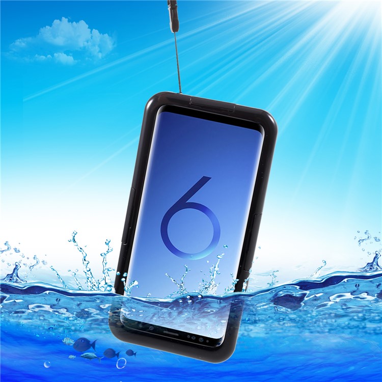 IP68 Waterproof Snow-proof Dirt-proof Case for Samsung Galaxy S9+ SM-G965 - Black-1