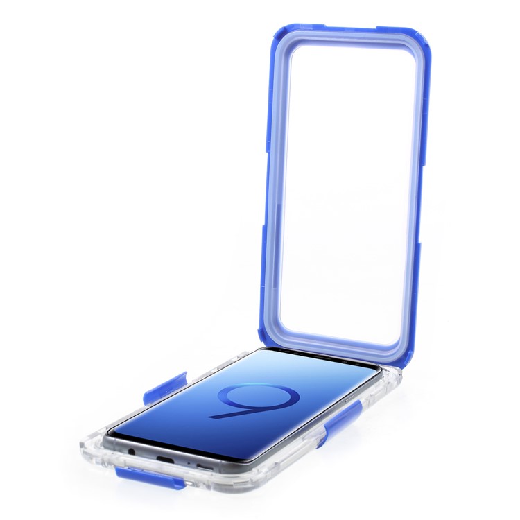 IP68 Waterproof Snow-proof Dirt-proof Casing for Samsung Galaxy S9 Plus SM-G965 - Blue-8