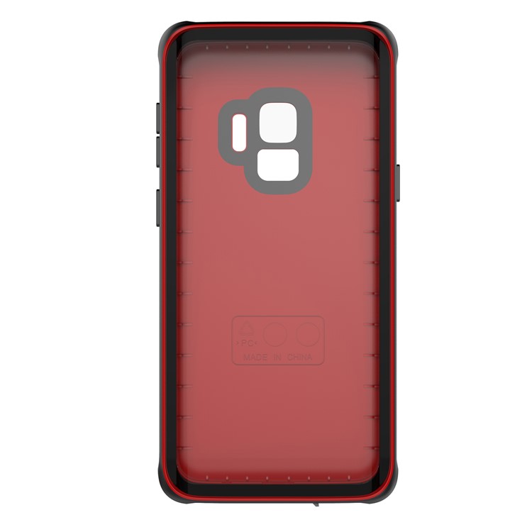 IP68 3M PC Underwater Dirt/Dust/Snow Proof Waterproof Shell for Samsung Galaxy S9 SM-G960 - Red-2