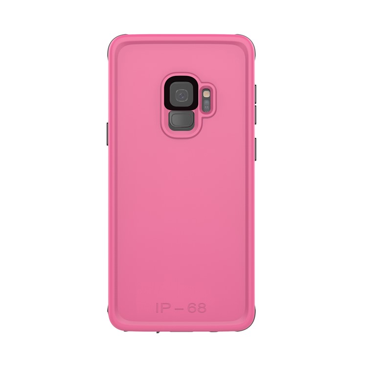 IP68 3M PC Underwater Dirt/Dust/Snow Proof Waterproof Casing for Samsung Galaxy S9 SM-G960 - Rose-7