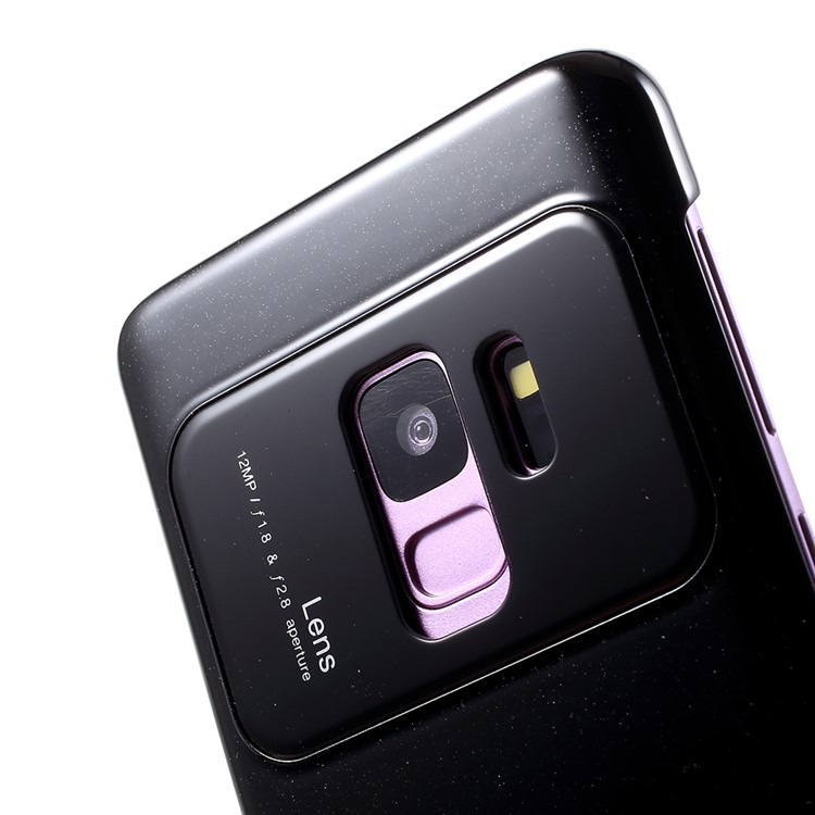 IPAKY Tempered Glass + PC Hybrid Back Case for Samsung Galaxy S9 G960 - Black-4