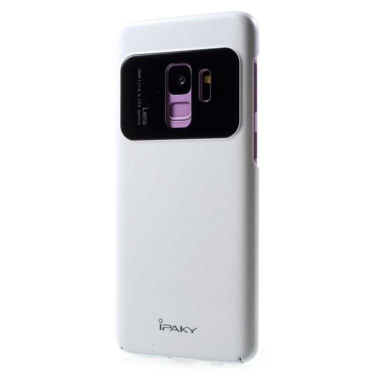 IPAKY Tempered Glass + PC Hybrid Protective Cover for Samsung Galaxy S9 G960 - White-3
