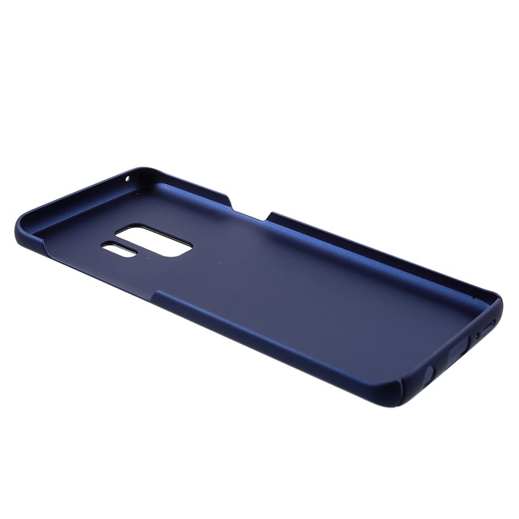 IPAKY Tempered Glass + PC Hybrid Phone Casing for Samsung Galaxy S9 G960 - Dark Blue-6