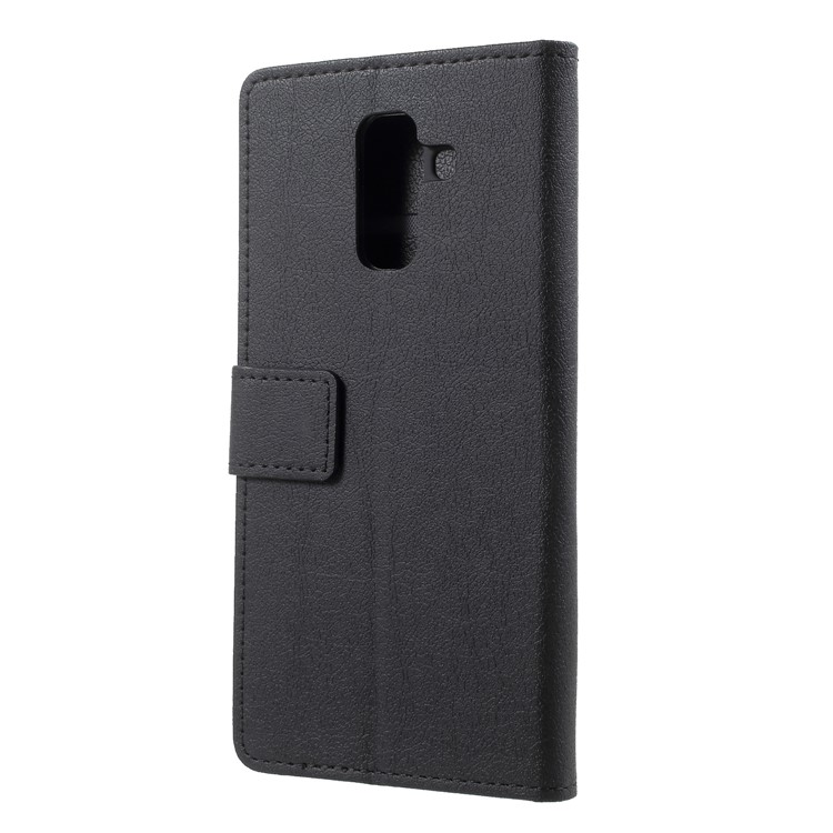 Custodia In Pelle PU Per Telefono Cellulare Per Samsung Galaxy A6 (2018) - Nero-2