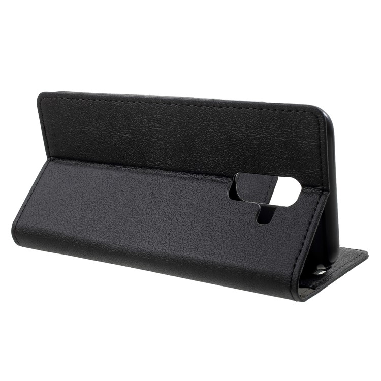 Custodia In Pelle PU Per Telefono Cellulare Per Samsung Galaxy A6 (2018) - Nero-4