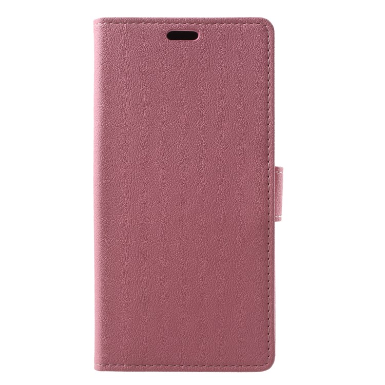 

PU Leather Wallet Stand Magnetic Phone Flip Cover for Samsung Galaxy A6 (2018) - Pink, Galaxy A6 (2018)