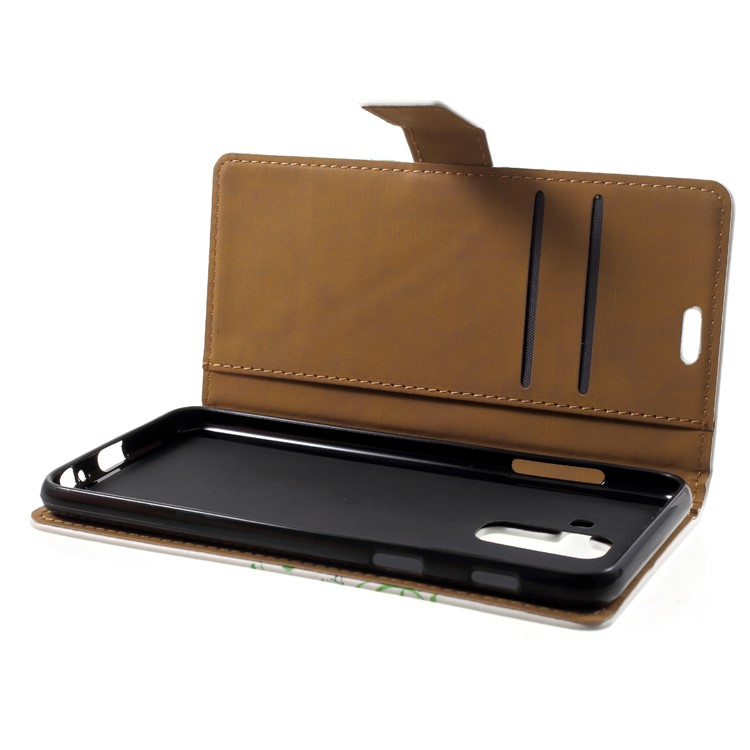 Pattern Printing Wallet Leather Protection Case for Samsung Galaxy A6 (2018) - Green Tree-5