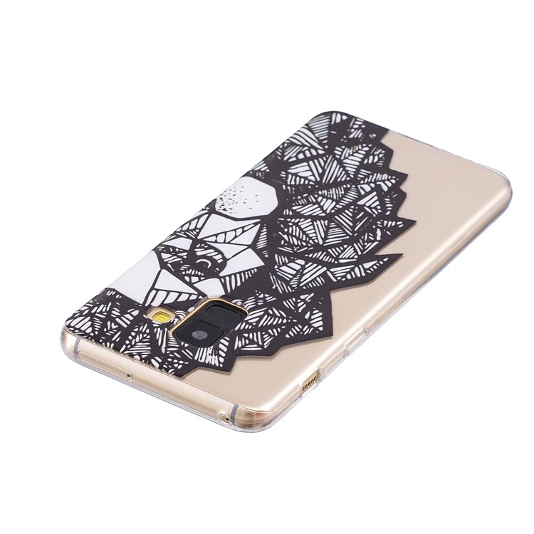 Pattern Printing TPU Protection Case for Samsung Galaxy A8 (2018) - Abstract Animal-3