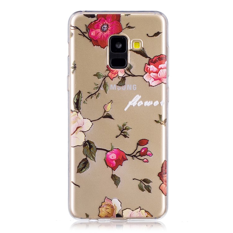 

Patterned Soft TPU Phone Cover for Samsung Galaxy A8 (2018) - Vivid Flowers, Galaxy A8 (2018)
