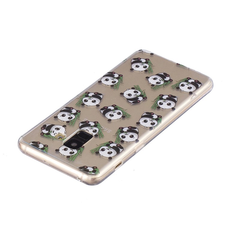 Pattern Printing IMD TPU Mobile Cover for Samsung Galaxy S9 SM-G960 - Adorable Pandas-4