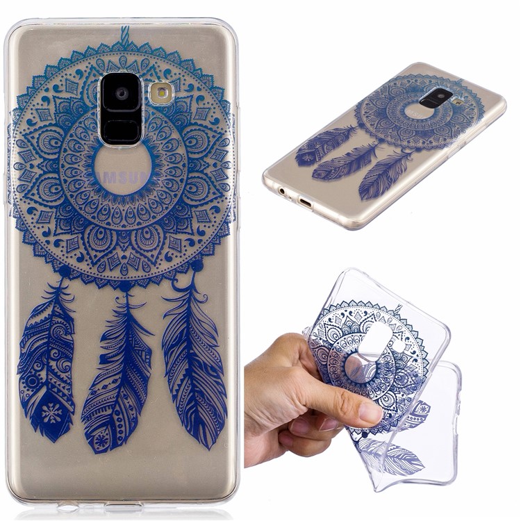 Pattern Printing IMD TPU Phone Casing for Samsung Galaxy S9 SM-G960 - Dream Catcher-1