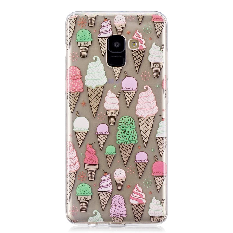 Impression De Modèle IMD TPU Cas De Téléphone Portable Pour Samsung Galaxy S9 SM-G960 - Glaces-2
