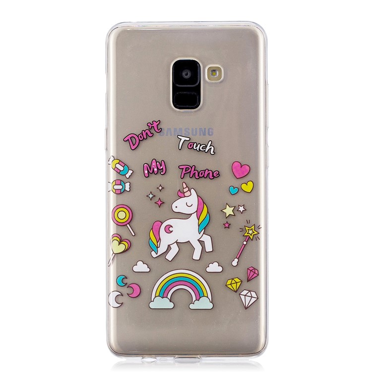 Pattern Printing IMD TPU Case Accessories Mobile for Samsung Galaxy S9 SM-G960 - Unicorn Pattern-2